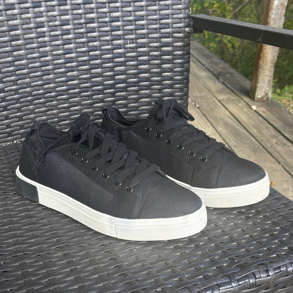 MIA Black Canvas Sneakers